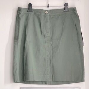 NWT JONES NEW YORK Olive Green Skirt
